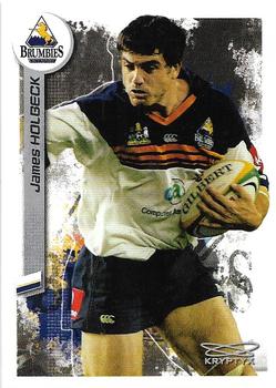 2003 Kryptyx The Defenders Australian Rugby Union #39 James Holbeck Front